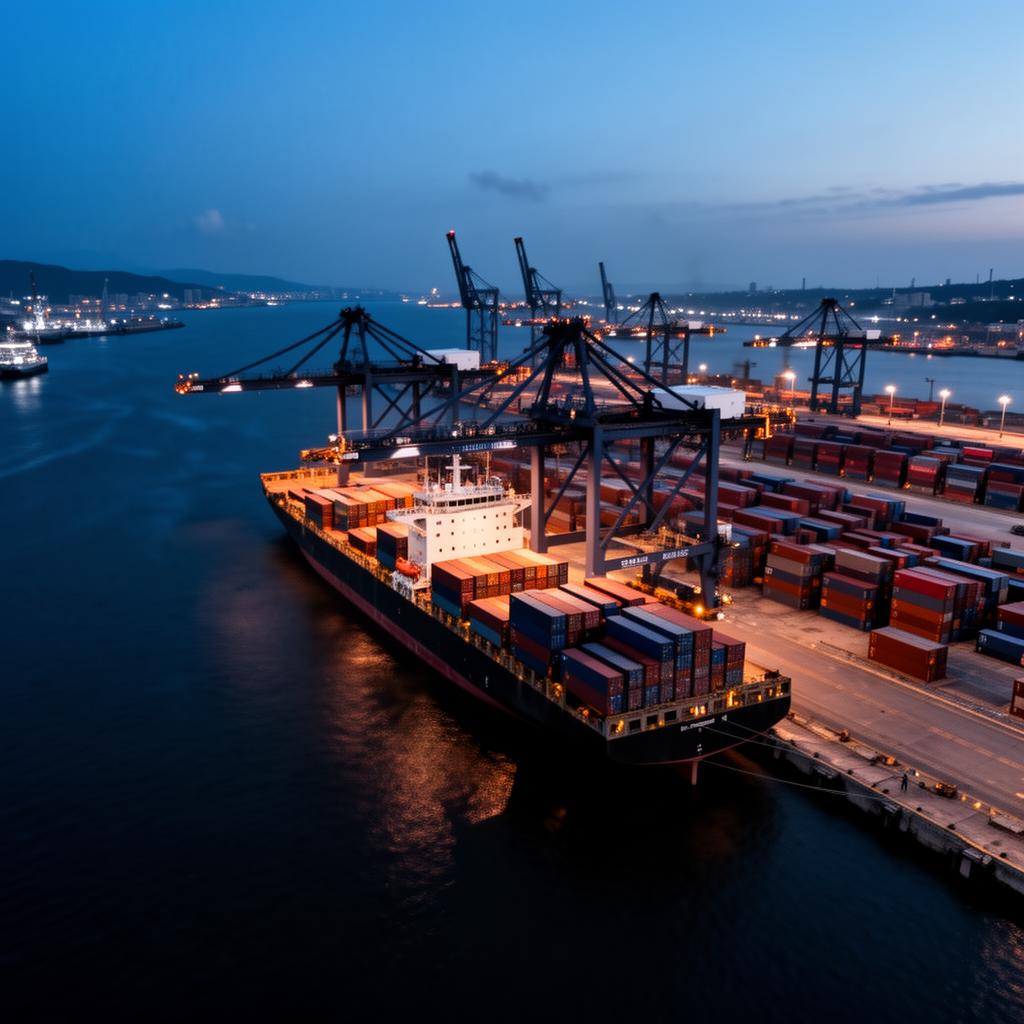 Industrial port and logistics